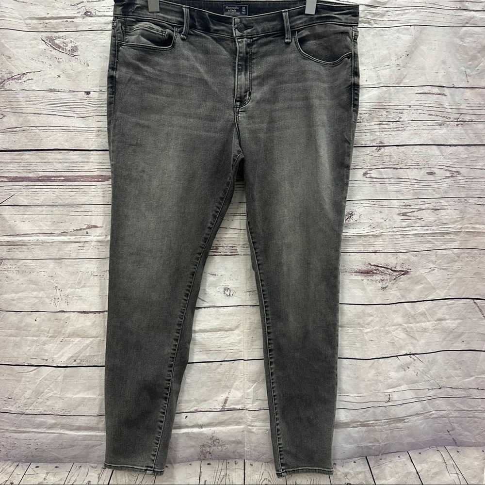 Abercrombie & Fitch Womens Harper Super Skinny Jeans Size 32/14
